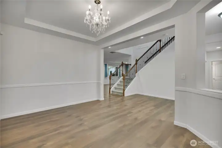 Huge open foyer