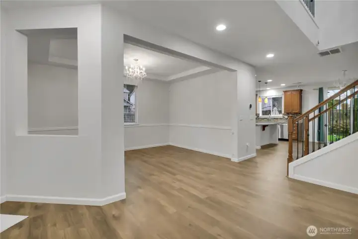 Brand new LVP flooring