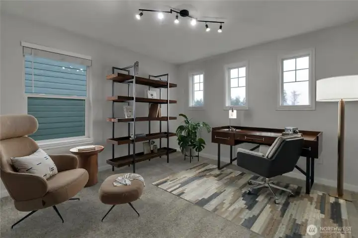 This room is virtually staged