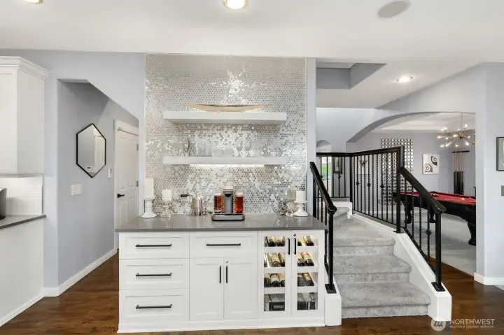 STUNNING designer tiles and touches!