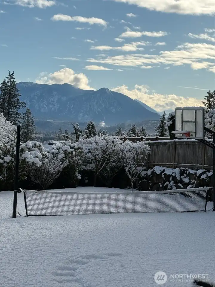 A glimse of what winter can look like.