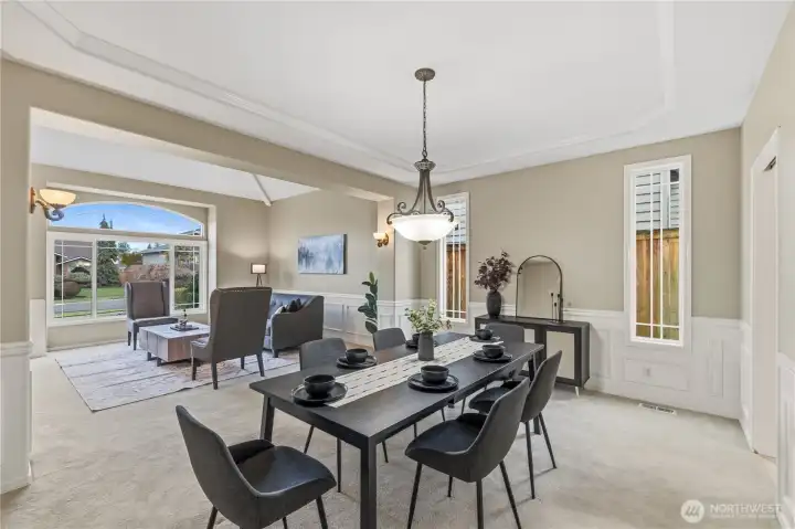 Rooms feature plush carpet that is all freshly cleaned.