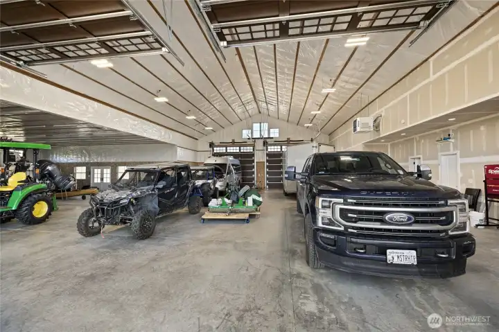 Another angle of the shop showcasing its impressive scale and functionality.