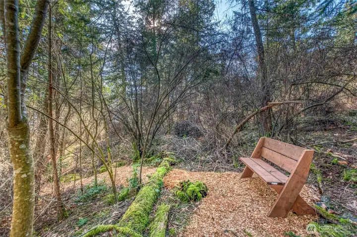 A peaceful area to relax!