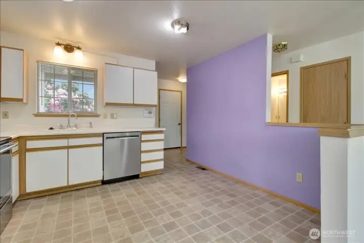 Great spot for breakfast nook or kitchen table