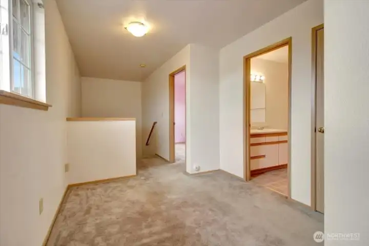 Upstairs Loft area