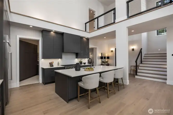 Wide plank European Oak wood floors