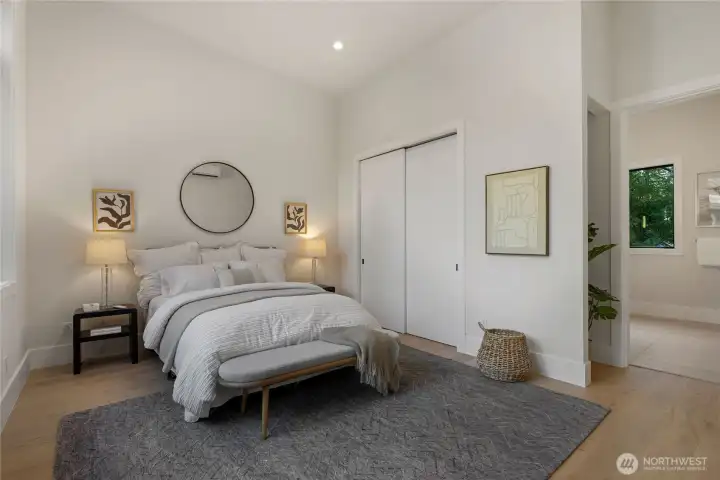 Guest room with ensuite bathroom