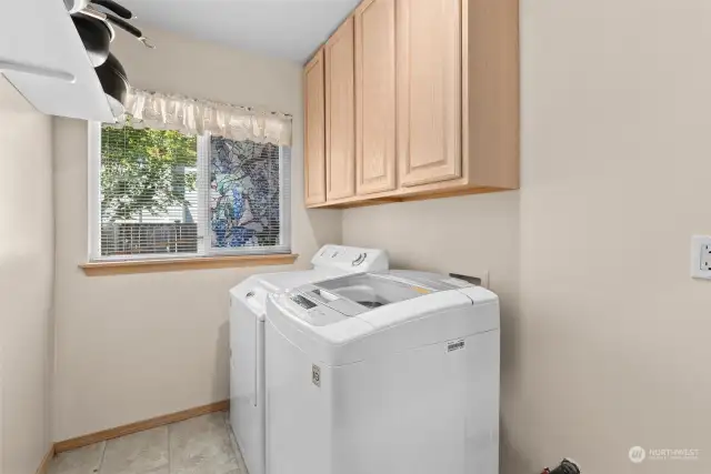 Laundry room with W/D