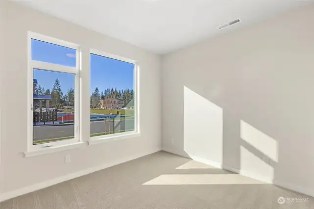 Pictures of completed home on neighboring lot