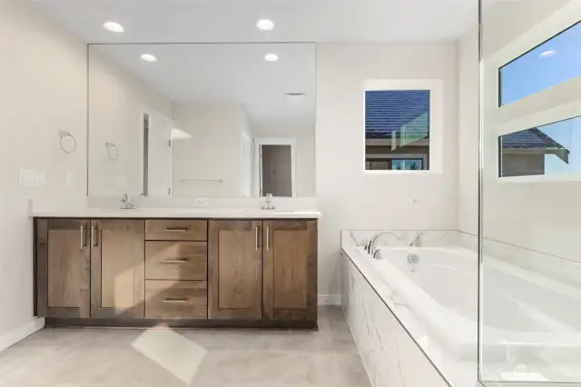 Pictures of completed home on neighboring lot