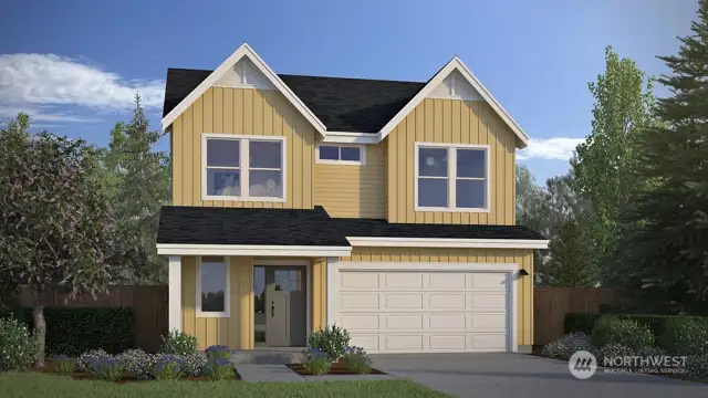 Plan 2070 Exterior Rendering