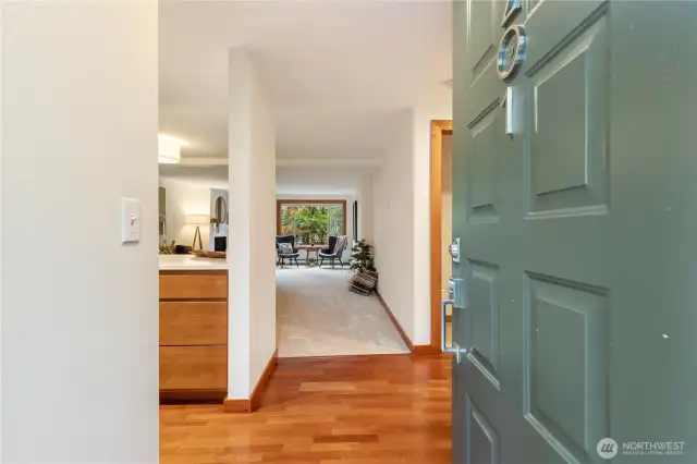Welcome home! This unit is inviting and very spacious.