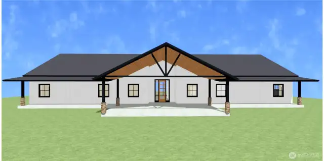 Proposed Home East Elevation