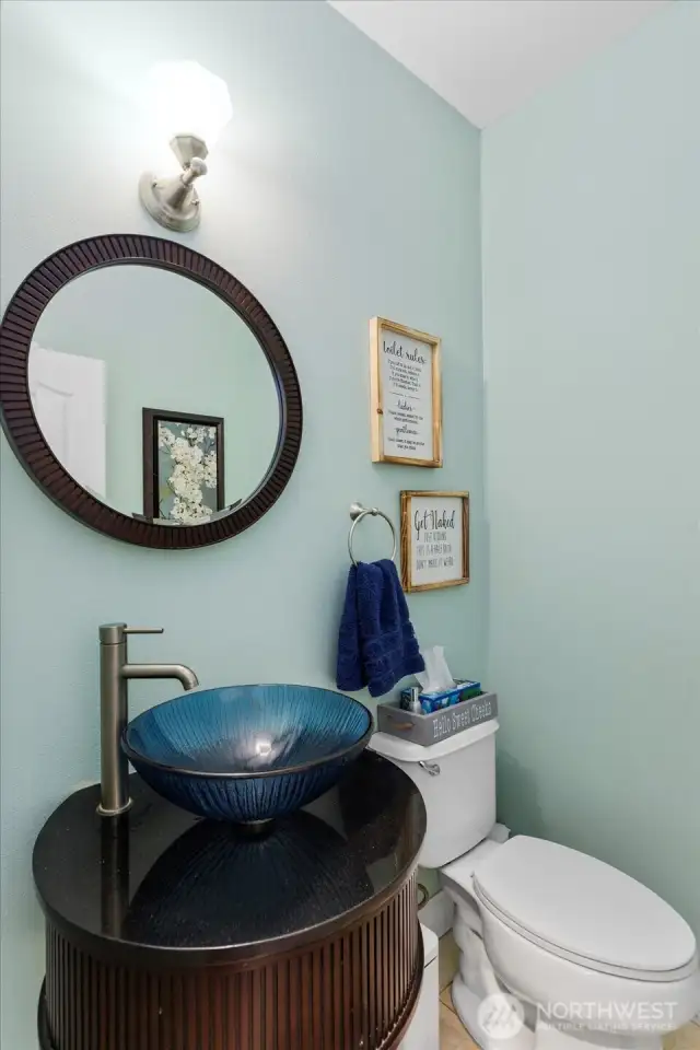 Half Bath on main Floor