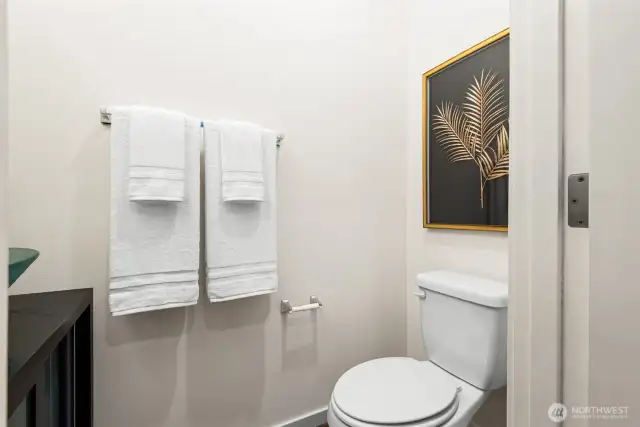 Half bath downstairs