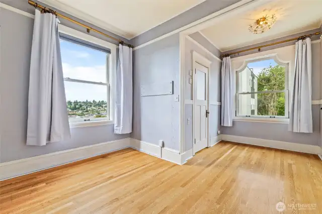Bright Room with Dual Windows