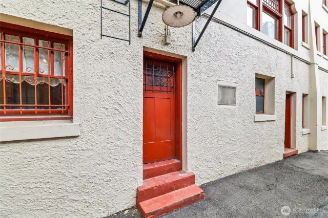 Back Entrance
