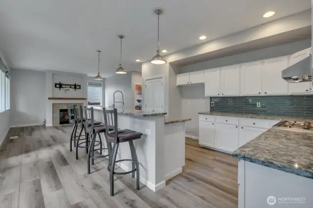 Nice, clean white cabinetry