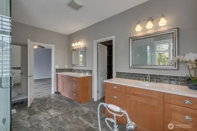 Don't miss the upgraded primary bath