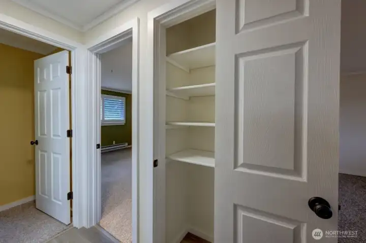 Linen closet