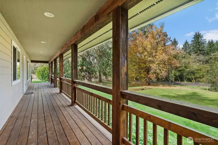 Front covered porch 2