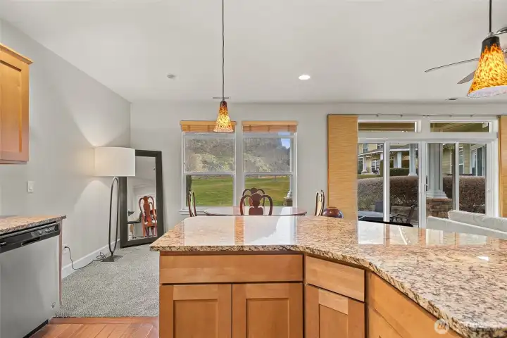 Large Island, Upgraded Appliances, Many Improvments