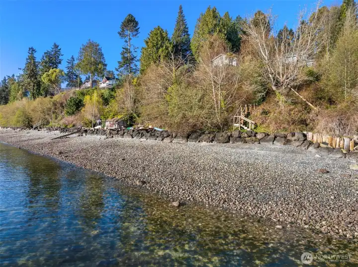 Beautiful beachfront.