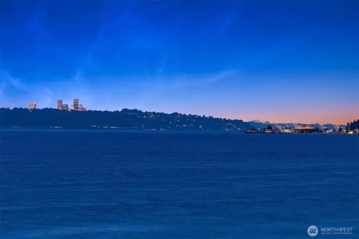 Unreal views from the beach!