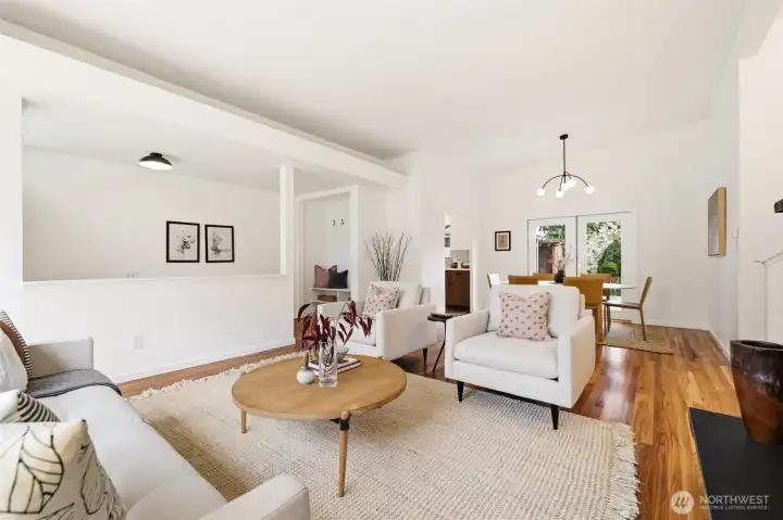 Main floor living room