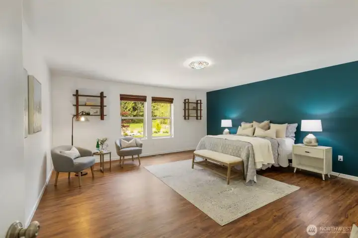 HUGE Primary suite!