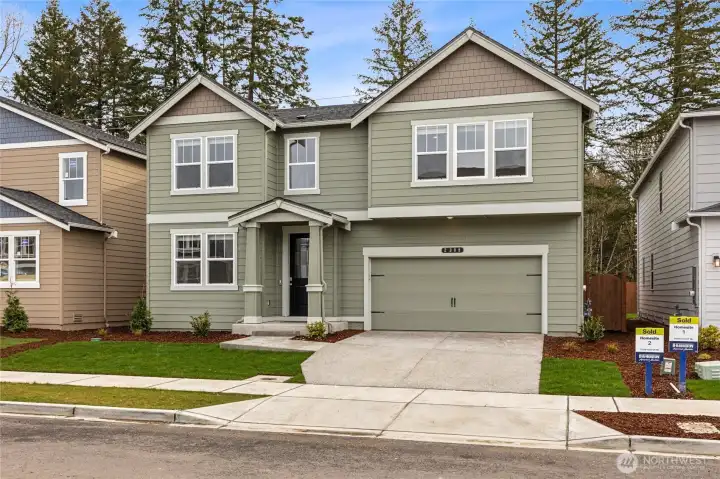 Exterior elevation shown. Photos are representative only and may display different color package and/or upgrades.