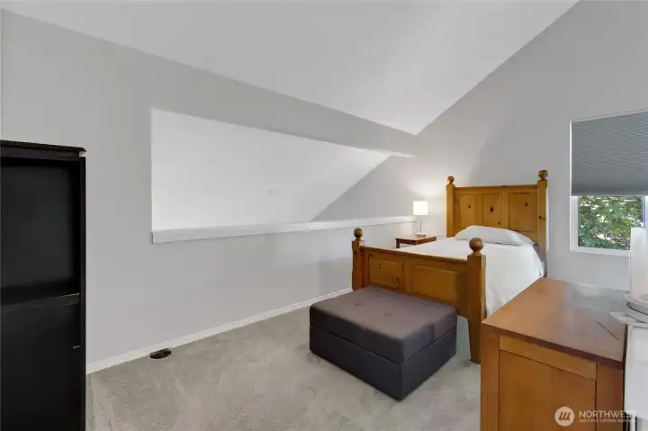 Second bedroom upstairs.