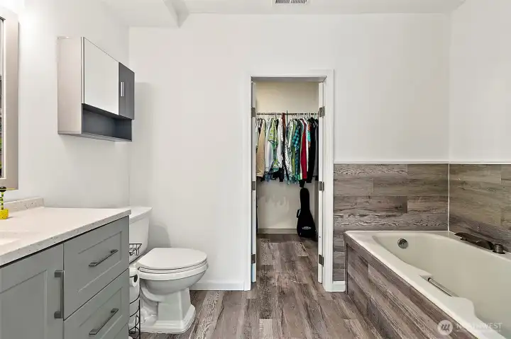 Primary private bathroom