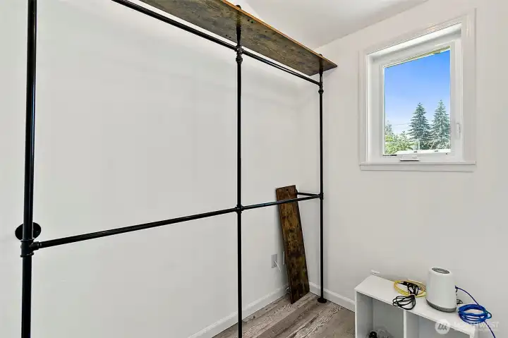 Bedroom walk in closet