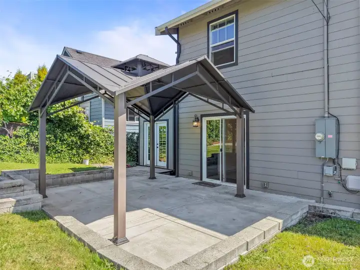 Covered patio