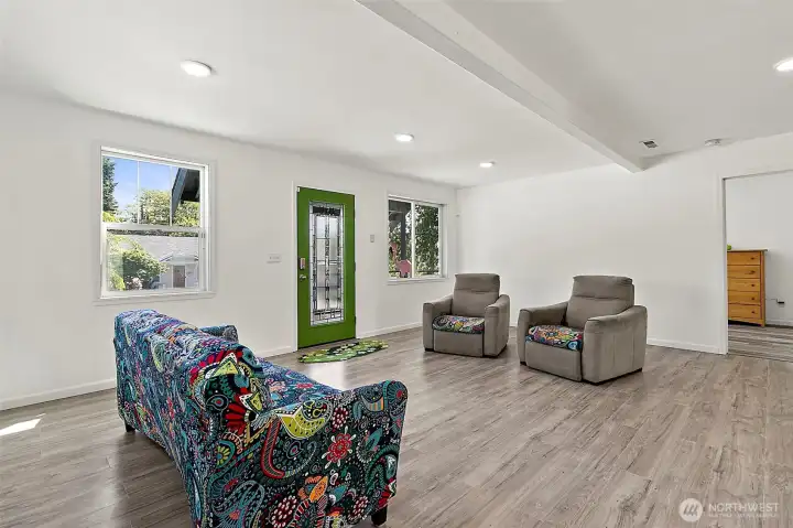 Living room entry