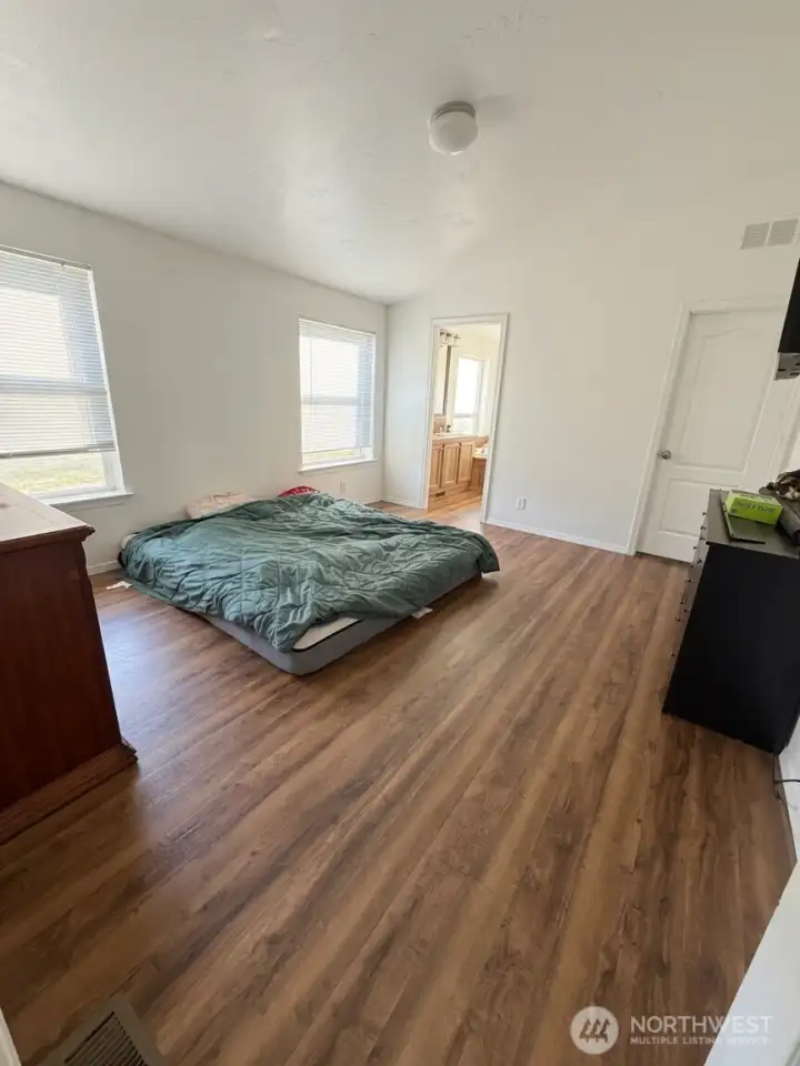 Spacious master suite. Spacious master suite.