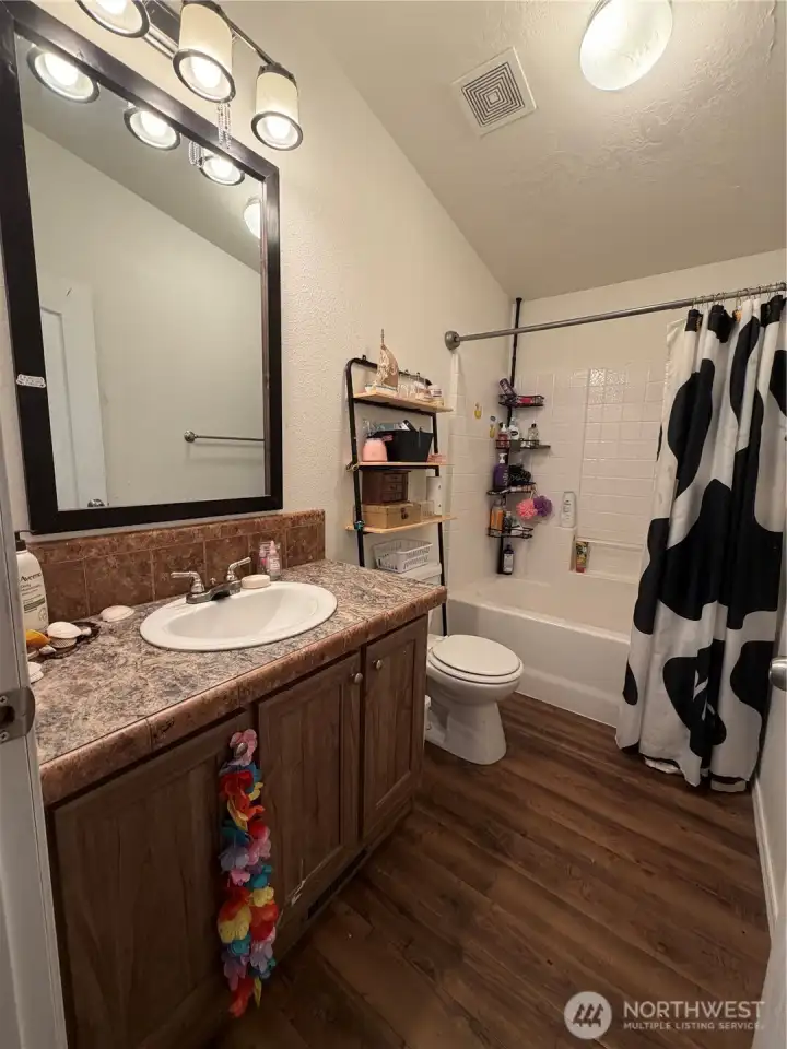 Guest bath. Guest bath.