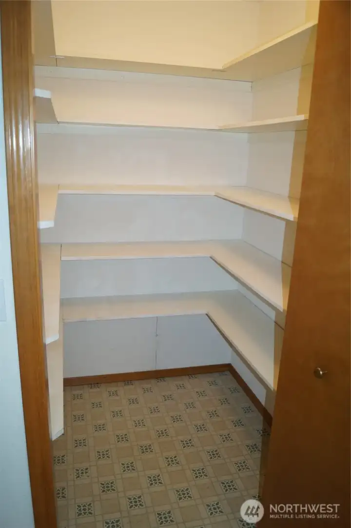 Walk-in pantry