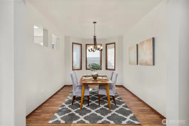 Formal dining room