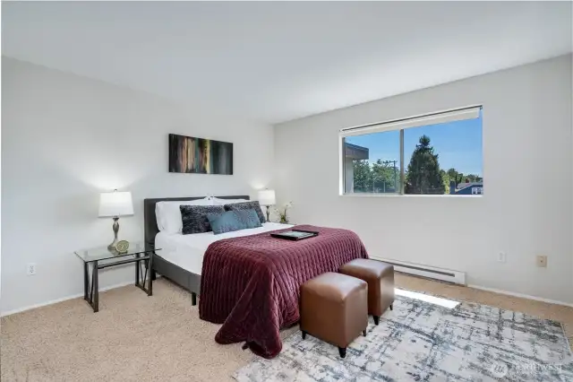 Large bedroom.