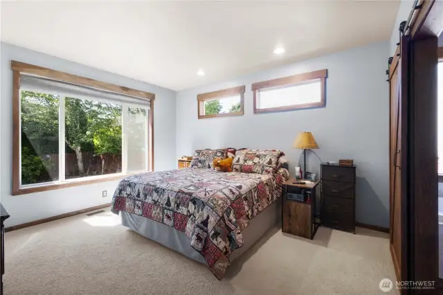 Main Level Primary Suite with brand new carpet!