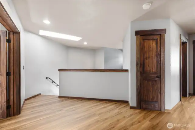 Loft! Notice the Solid Wood Floors and Baseboards throughout the Home!