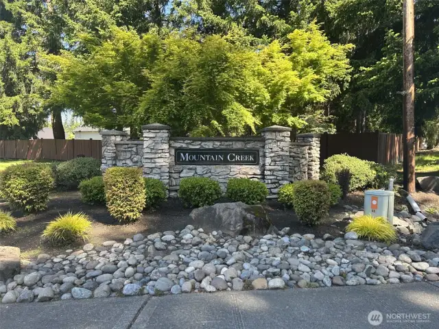 Entrance to YOUR new neighborhood!
