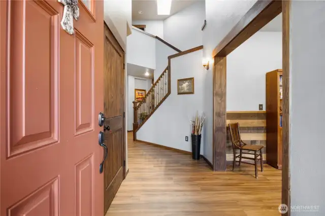 Entry! Brand New Interior Paint throughout, Laminate Floors, Carpet, Solid Wood Doors, Baseboards and Trim!