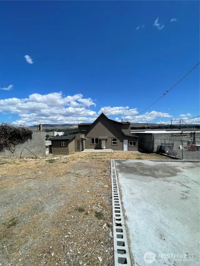 Back of Property with Off-Street parking for 5 vehicles. Street Parking Available.