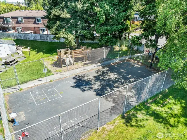 Sport court.