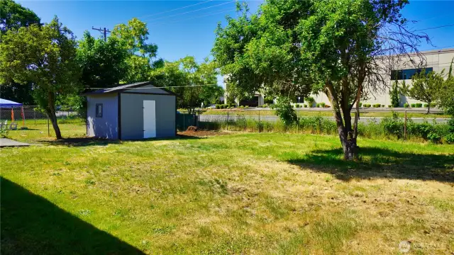 Shed for storage