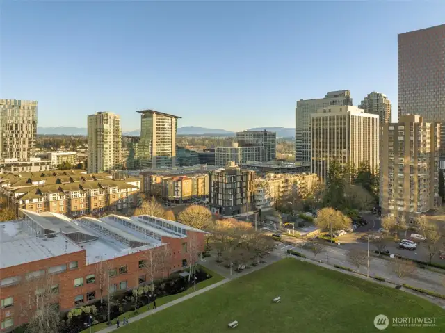 Incredible Downtown Bellevue location adjacent to the Bellevue Library!